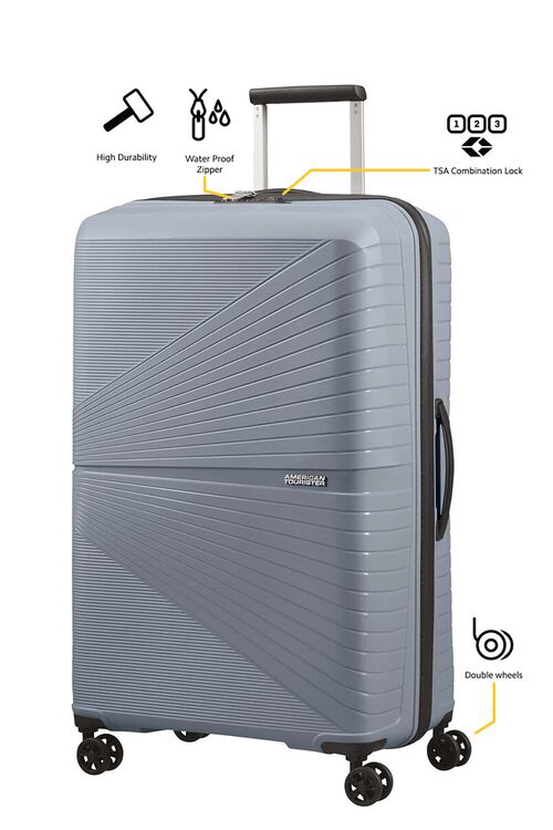 Valise Cabine American Tourister Airconic Spinner 67/24 - TSA, Couleur Jaune Citron (Lemondrop)