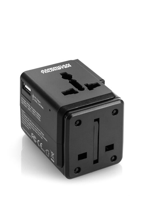 ACCESSORIES UNI TRAVEL ADAPTER 3 USB  hi-res | American Tourister