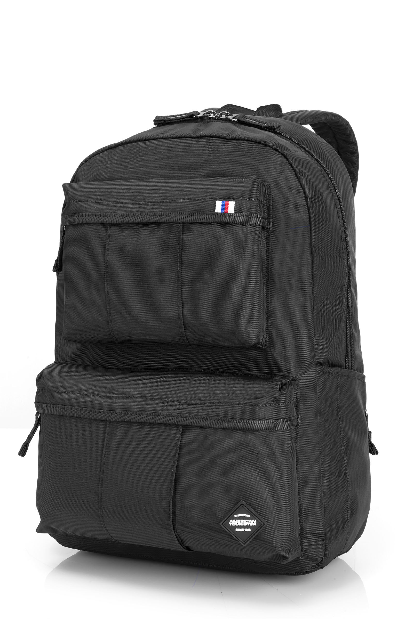 American tourister top white backpack