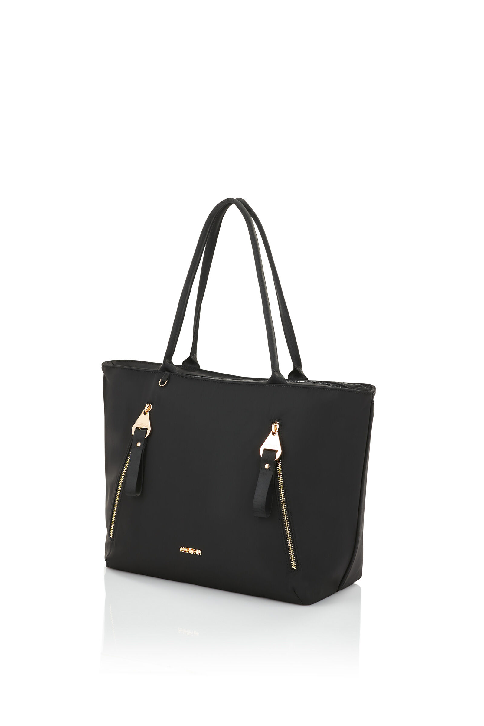 American tourister deals leather bag