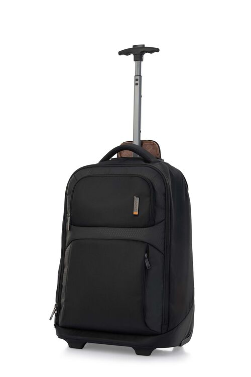 Hand luggage backpack wheels deals